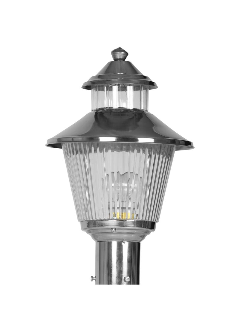 Lexton Lexton DL039 Chrome Vintage HemiSpherical Lamp Post Transluscent  - Image 3