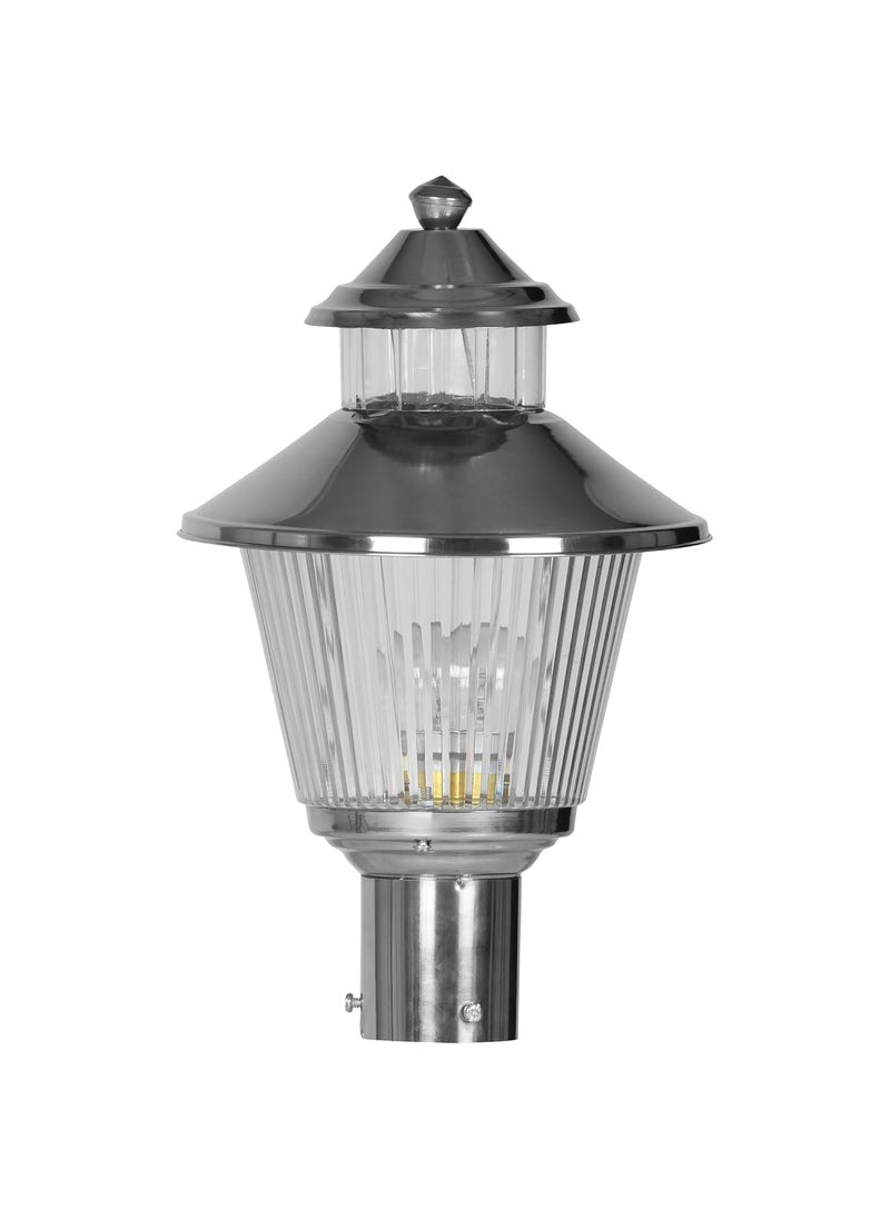 Lexton Lexton DL039 Chrome Vintage HemiSpherical Lamp Post Transluscent  - Image 2