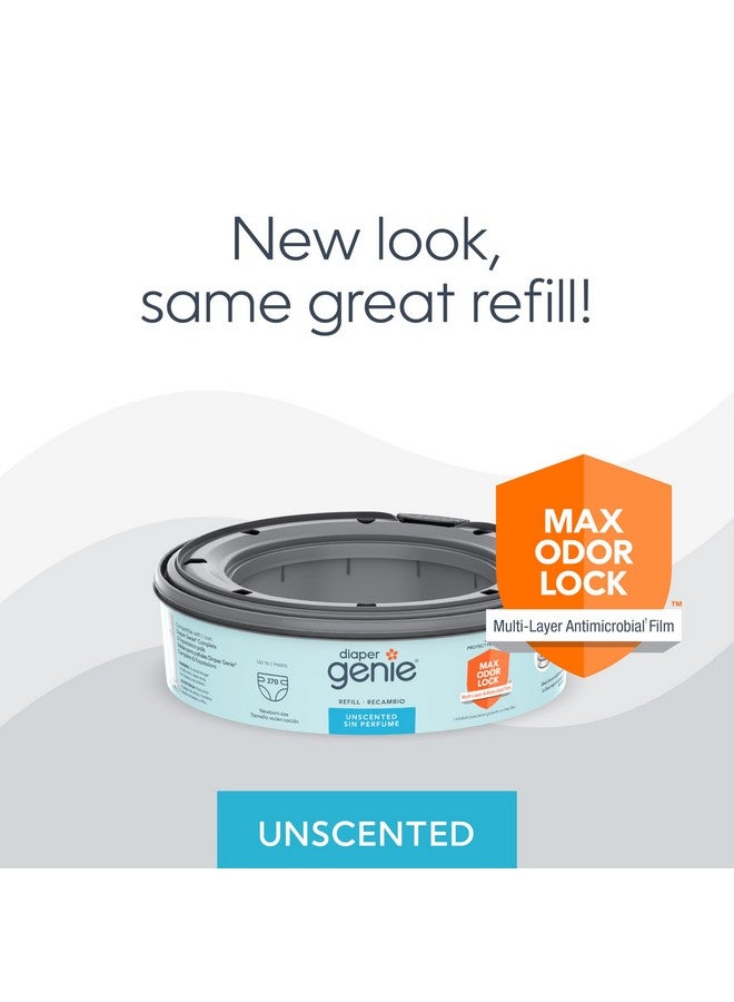 Diaper Genie Playtex Diaper Genie Refills for Diaper Genie Diaper Pails - Holds Up to 270 Diapers - Image 1