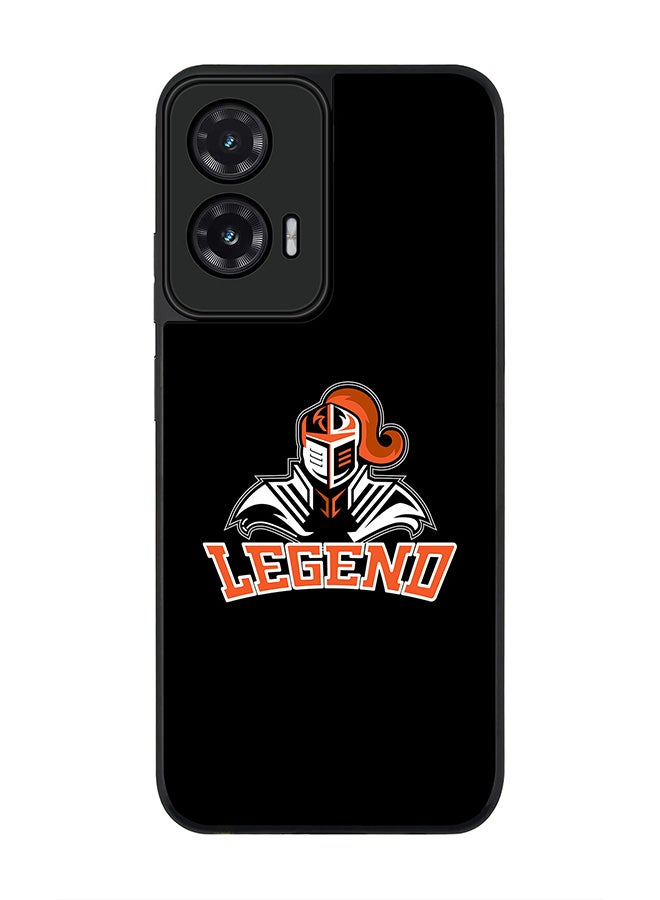 Stylizedd For Motorola Moto G35 Case,Slim fit Camera Protection, Shockproof Thin Phone cover  - Legend Knight