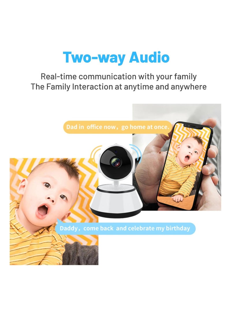 Generic - Indoor Surveillance Camera, 24/7 Alert V380 PRO Camera for Baby, Night, Secure Local & Cloud Storage, 2 Way Talk, APP, 5X Digital Zoom - Image 1
