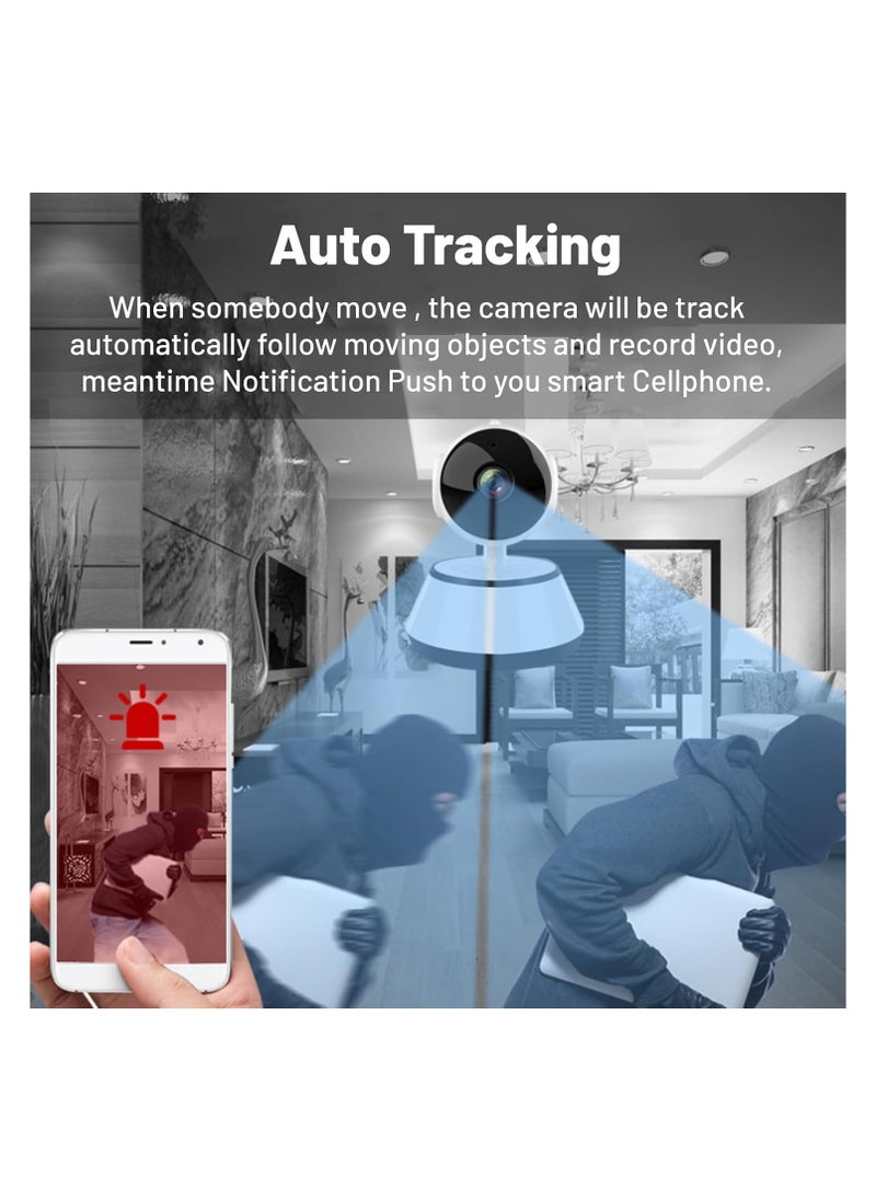 Generic - Indoor Surveillance Camera, 24/7 Alert V380 PRO Camera for Baby, Night, Secure Local & Cloud Storage, 2 Way Talk, APP, 5X Digital Zoom - Image 1