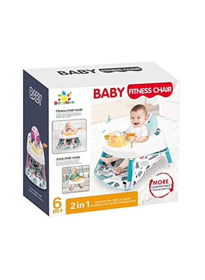 Baby love 2-in-1 Fitness Boosters Dinner Chair With Adjustable Seat Position - Image 1