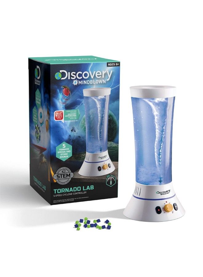Discovery Kids Discovery Mindblown Tornado Lab 5Speed Cyclone Controller Educational Learning Activity Kit Fun And Exciting Toy Stem Experiment Set For Boys Girls Kids Ages 6+ - Image 2