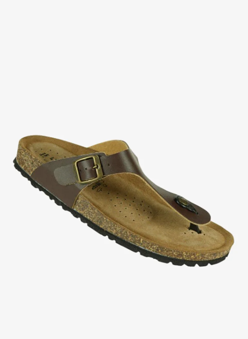 Biochic Mens Broad Thong Sandals 012-408 230-Maroon