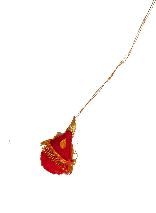 Suninow Golden bhaiya bhabhi Kid Rakhi Set | Rakhi Combo for Brother | Rakhi for Brother Gift | Rakhi Gift for Brother | Rakhi for Little Brother with Gift (Golden) - Image 3
