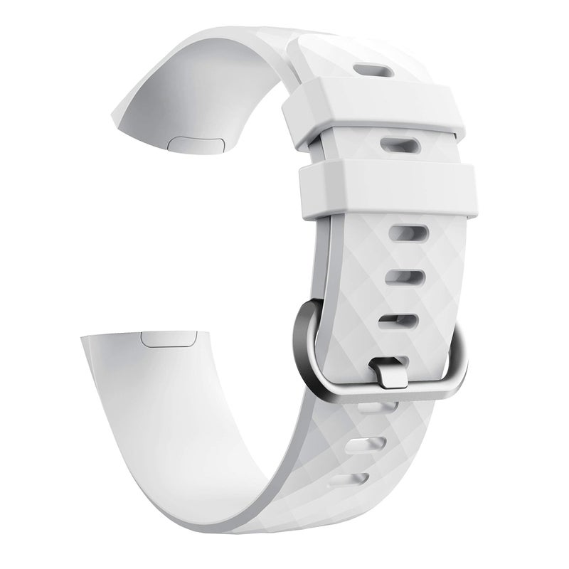 SKEIDO Replacement Watch Band Compatible with Fitbit Charge 3 – TPU Strap Bracelet Wristband - Image 2