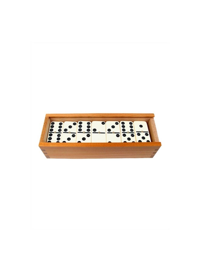 28-Piece Double Six Creative Dice Resembling Dominoes Game Set For Kids - Image 3