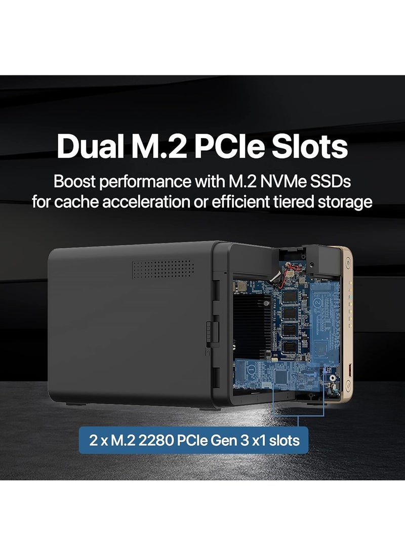 4-Bay Desktop NAS N5105- TS-464-8G