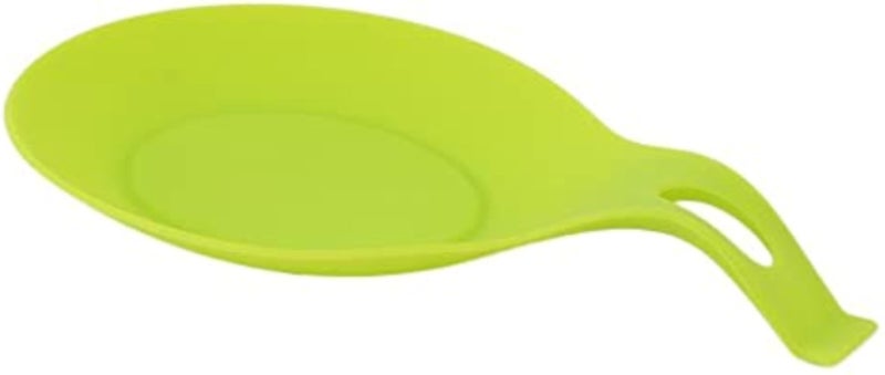 Silicone Spoon Holder- Green_ with two years guarantee of satisfaction and quality