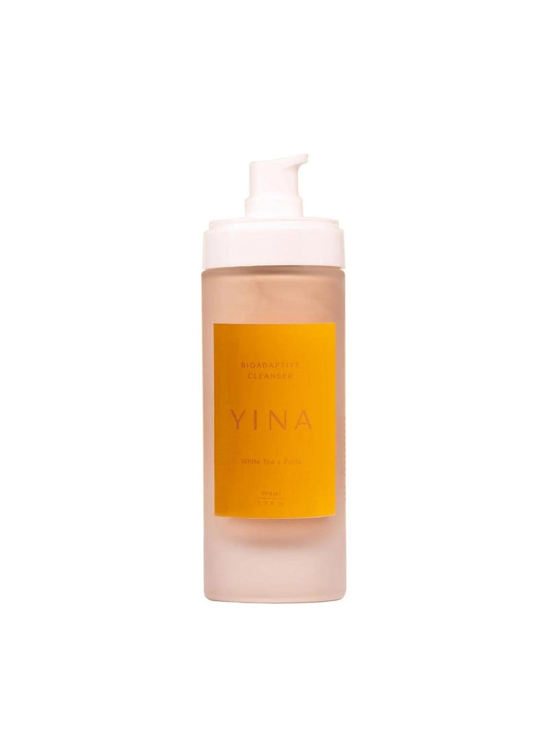 YINA - YINA  Bioadaptive Cleanser With White Tea  Poria  Sustainable CrueltyFree Clean Skincare 33 fl oz  100 ml - Image 1