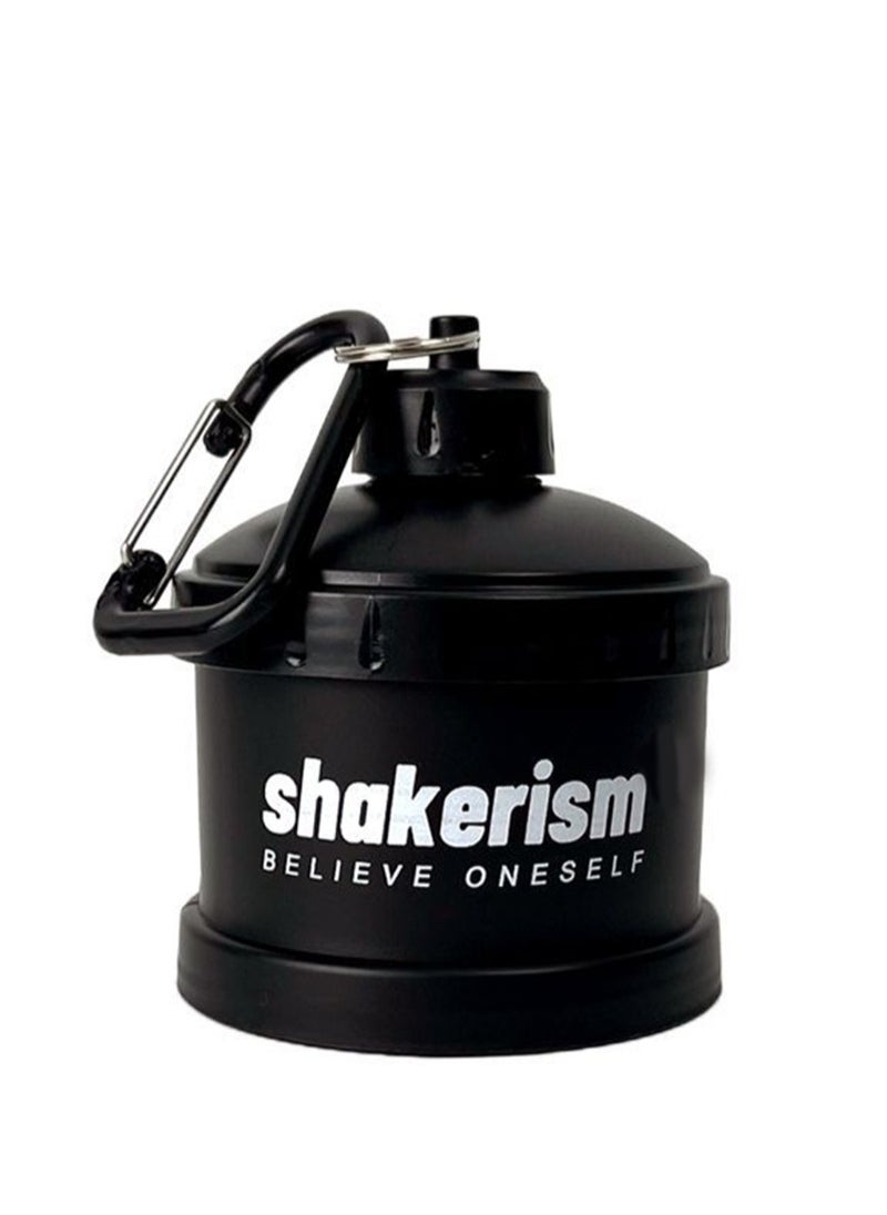 Aikanbo Protein Powder Funnel  Travel Protein Powder Container To Go with Carabiner & Reinforced Caps to Stop Spills - Protein & Pre Workout Powder Supplement Funnel for Bottles & Shakers  - Image 1