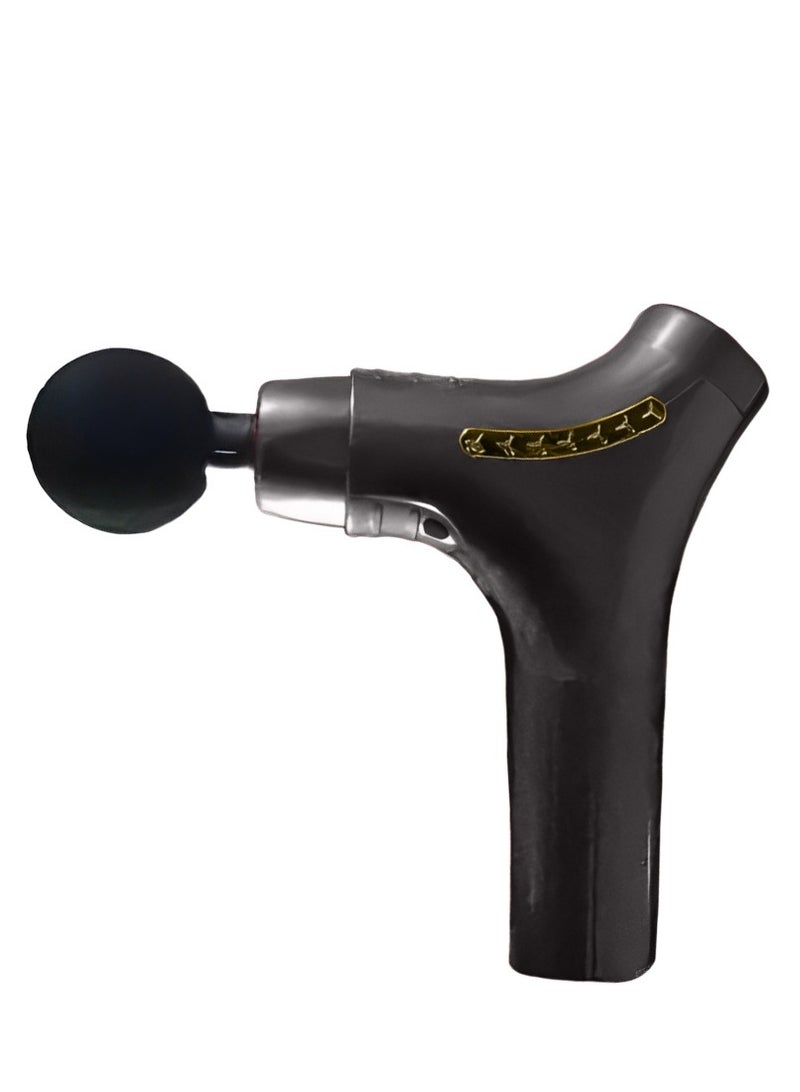 Generic Professional Massage Gun 6 in 1 , HS-520 Massage Gun with 6 Heads ergonomically Designed massage head for multiple uses , Professional 20W Power with , Deep Massage for Muscle Relaxation - Black - Image 1