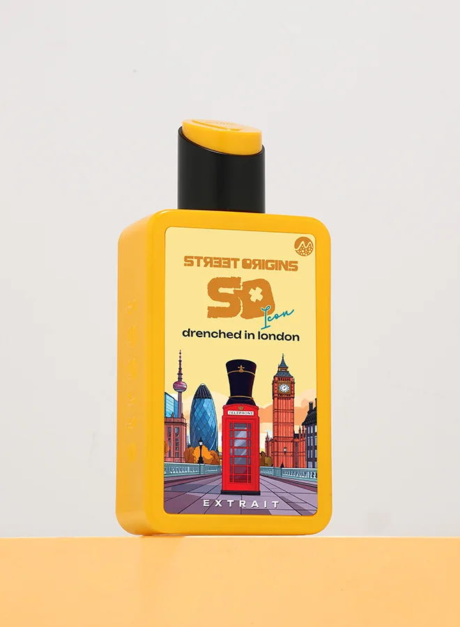 STREET ORIGINS Drenched In London (Mars) Extrait For Him, 75Ml