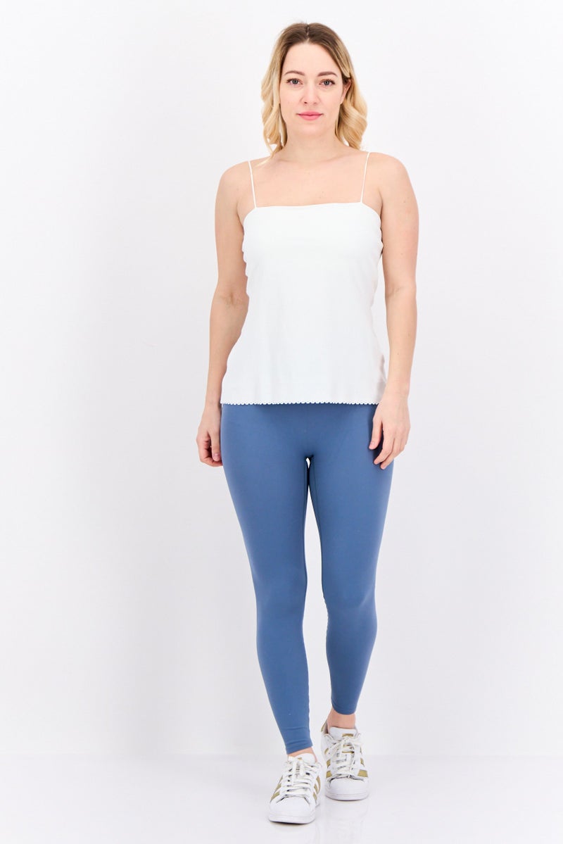 Nike Women Sportswear Fit Sleeve Less Training Top, White - Image 4