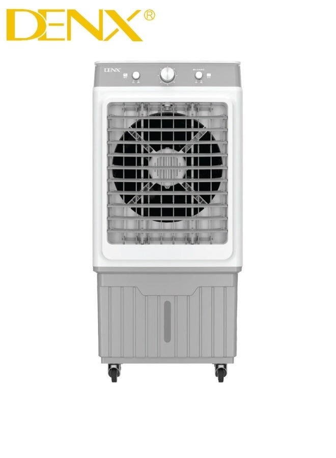 Denx Portable Desert Air Cooler with 3 Speeds 40L 220V 120W Large Cooling Area High Efficiency Performance White - Image 1