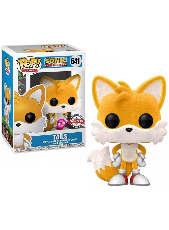 Funko Pop Sonic The Hedgehog Flocked Tails ( 641 - Exclusive )
