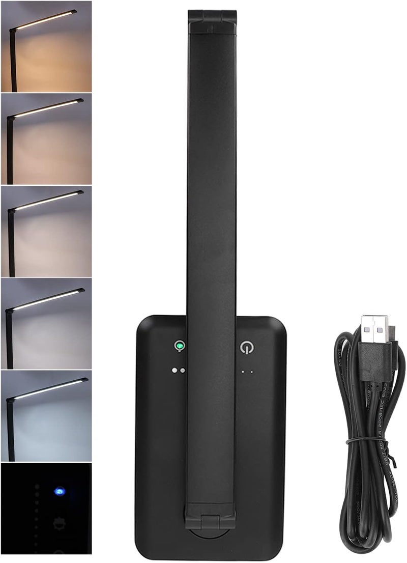 klarako LED Desk Lamp,Multifunctional Eye Caring Light Portable USB Charging Table Lamp for Home Office Beauty Salon - Image 1