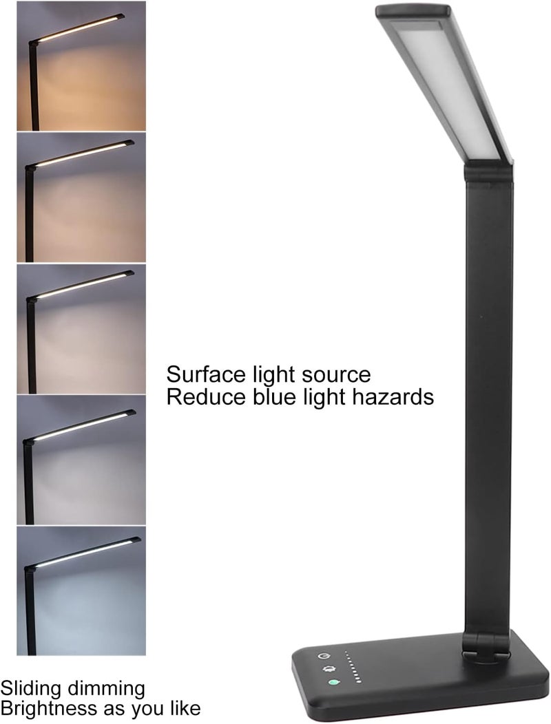 klarako LED Desk Lamp,Multifunctional Eye Caring Light Portable USB Charging Table Lamp for Home Office Beauty Salon - Image 4