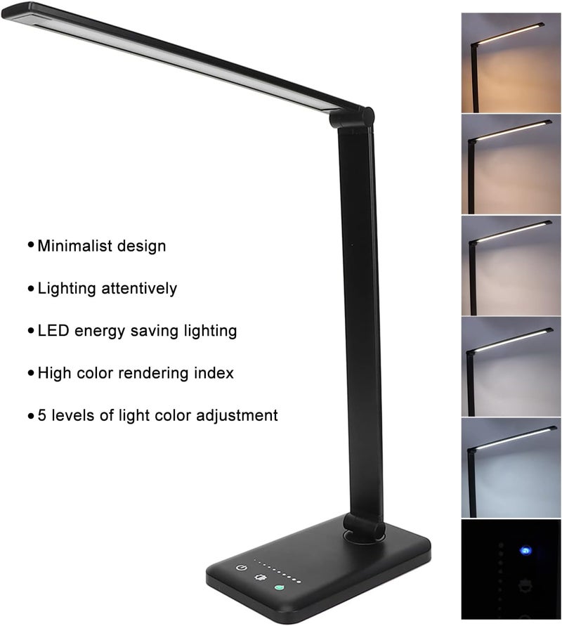 klarako LED Desk Lamp,Multifunctional Eye Caring Light Portable USB Charging Table Lamp for Home Office Beauty Salon - Image 2