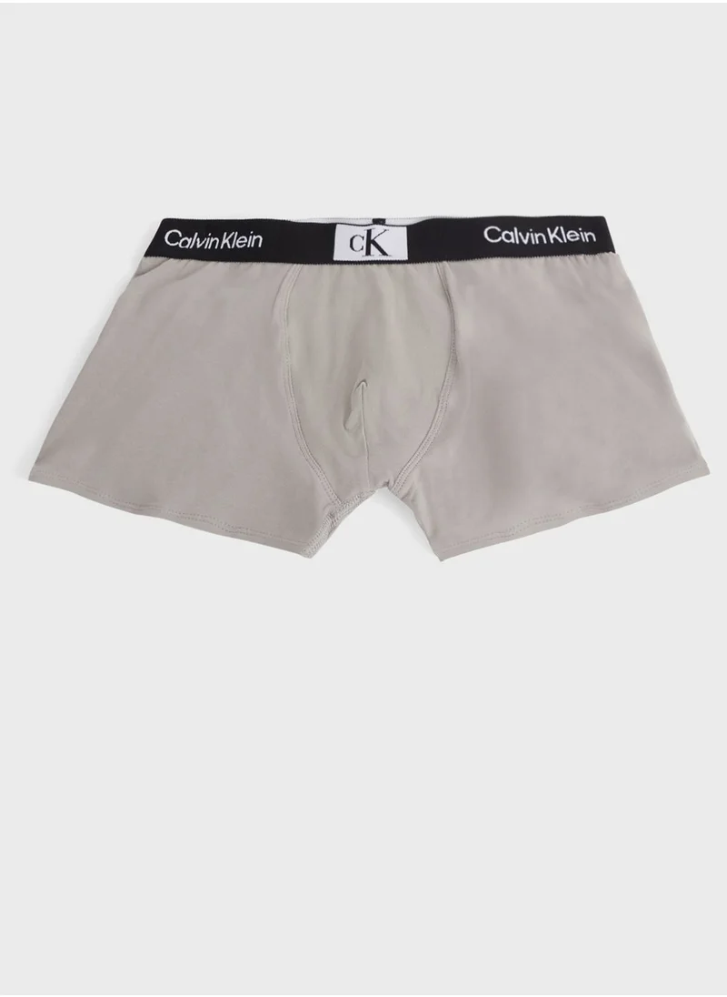 Calvin Klein Jeans Kids 3 Pack Logo Trunks