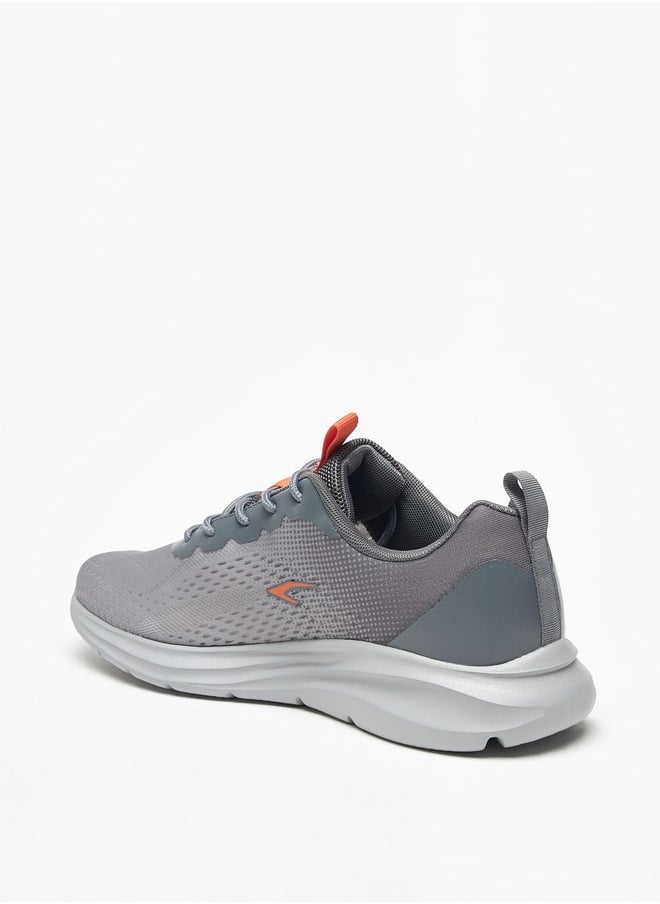 Dash Textured Sports Shoes with Lace-Up Closure  - Image 2