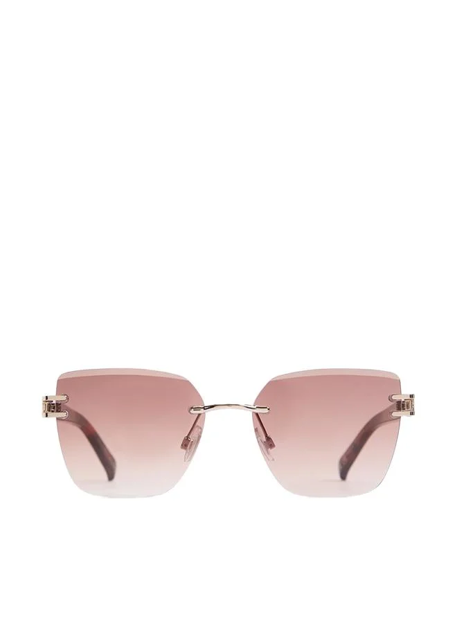 Louisa-B Ladies Gold Sunglass