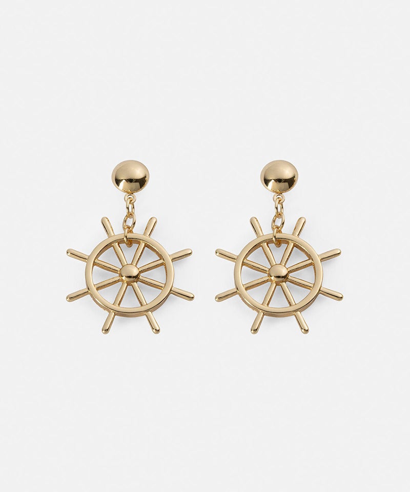Ipekyol Ship Wheel Earrings - Image 1