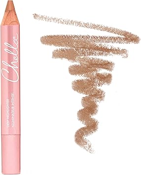 Chella Highlighter Makeup Pencil Vegan Cruelty Free Paraben Free Gluten Free Use as a Highlighter Concealer and Under Eye Liner Deep Matte - Image 1