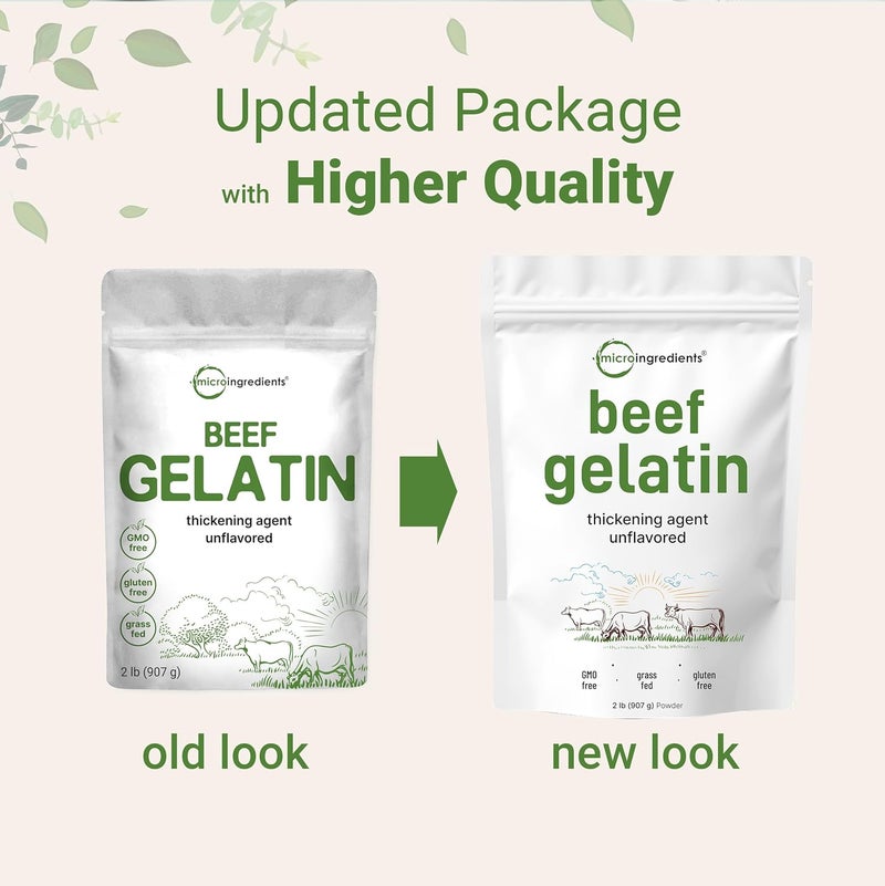 Micro Ingredients Beef Gelatin Powder 2LB - Image 3