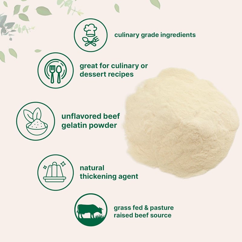 Micro Ingredients Beef Gelatin Powder 2LB - Image 4