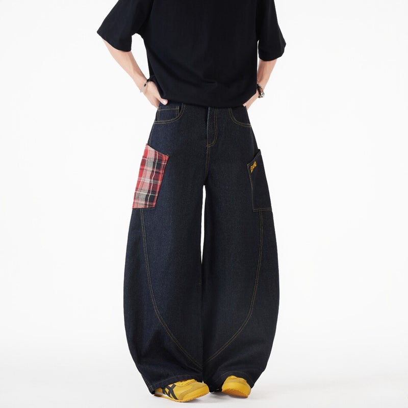 Unisex Casual Daily Denim Jeans - Image 2