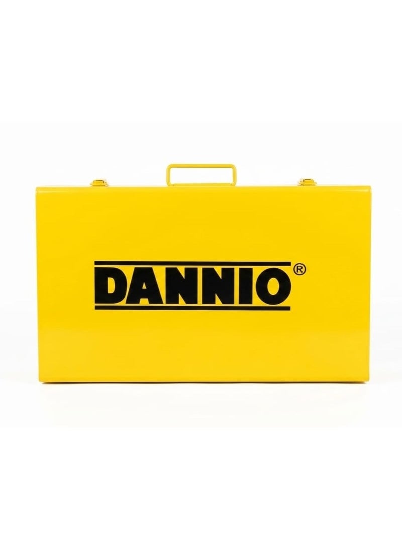 Dannio Plastic Pipe Welding Machine, Plastic Pipe Welding Kit, With 6 Diffrent Size Welding Head, PPR/PE Pipe Electric Heating Hot-Melt Tool, 0-320℃ Adjustment, With Iron Box + Heatproof Gloves + Pipe Scissors + Screw Driver + Measuring Tape, - Image 3
