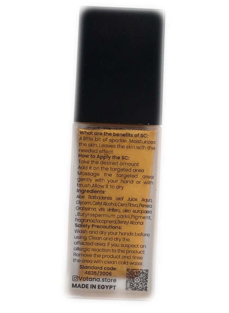 Votana Shimmery Cream Gold - Image 3