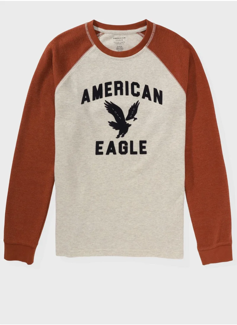 American Eagle Graphic Print Sweatshirt