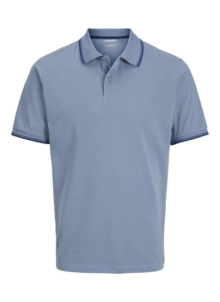 JJ Rebel Solid Regular Fit Polo