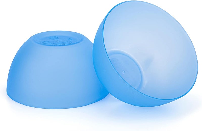 KX-WARE KXWARE Plastic Bowls set of 12  Unbreakable and Reusable 32oz6 inch Plastic CerealSoupSalad Bowls Blue  Dishwasher Safe BPA Free - Image 3