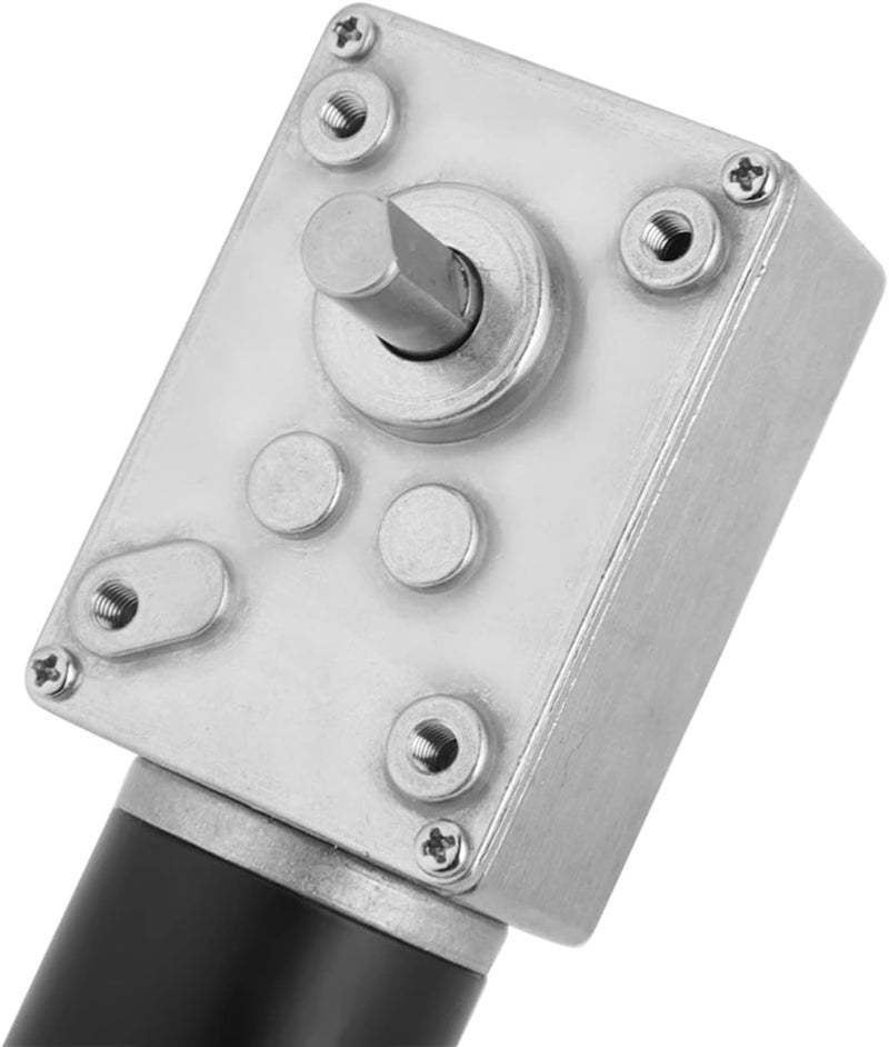 12V 200RPM 5840‑31ZY DC Geared Motor with SelfLocking, Short Body for Strict Installation Sizes, Ideal for Paper Shredders - Image 2