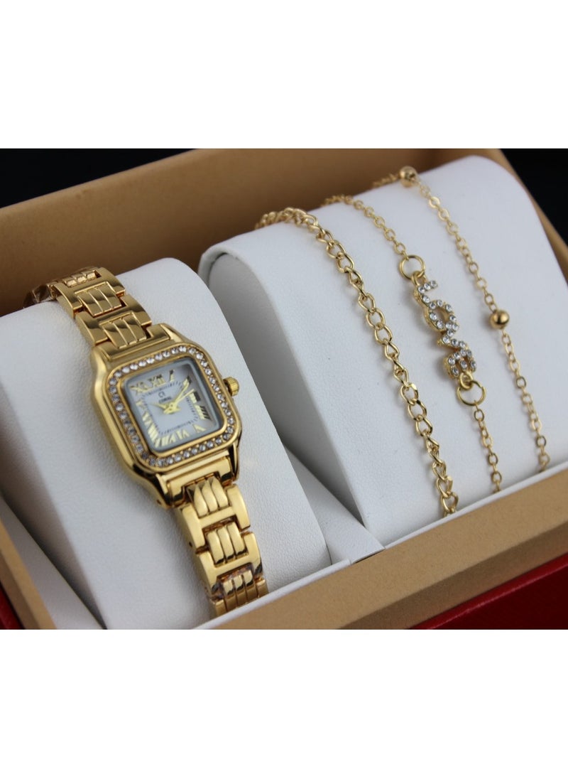 Reclaim with Argireline Women's evening watch set 