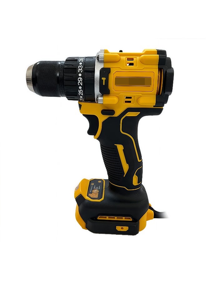 20V Cordless Electric Drill | High-Torque Impact Driver | LED Work Light | Energy-Saving Brushless Power Tool for Home & Industrial Use - Image 1