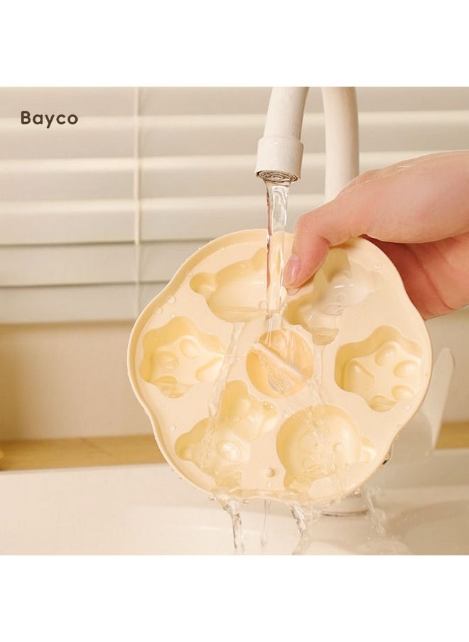 Cartoon Multifunctional Silicone Mold Baking Supplies, Household Kitchen Cake Chocolate Jelly Candy Ice Cream Mold Baking Tool, Baby Food Non-Stick Molds Food Grade & BPA Free