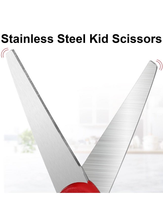 Reginary 78 Pcs Kids Scissors Bulk 5 Inch Student Scissors Children Blunt Tip Safety Scissors Multipurpose Scissors Rounded Tip Child Scissors For Office Home School Craft Suppliesmulticolor  - Image 3