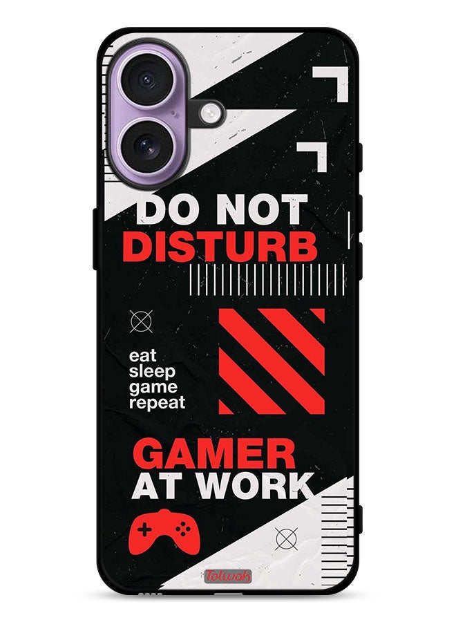 Tolwak Apple iPhone 17 Protective Case Cover Do Not Disturb Gamer At Work - Image 1