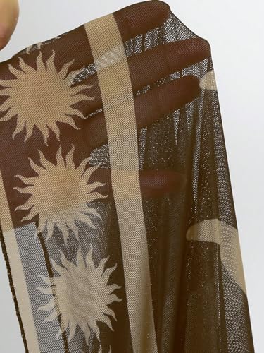 SherryDC One Piece Swimsuit with Cover up Wrap Skirt Sarong Floral Print Plunge V Neck Bathing Suit for Women - Image 5