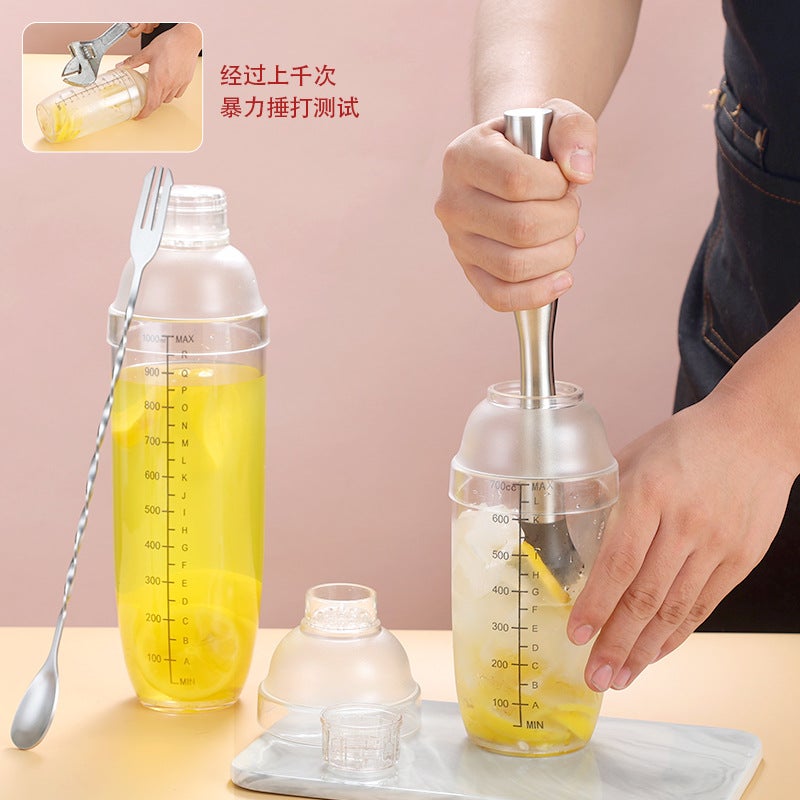 Stall Economic Lemon Tea Tools Full Set Of Stall Milk Tea Shop Special Shack Cup Beating Shack Pot Shaker Set - Image 4