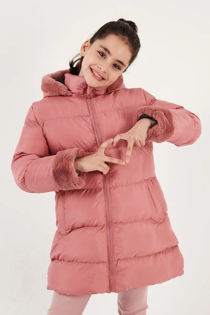 Lela Soft Lined Hooded Puffer Coat Girl's Coat 5761981
