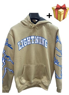 Lightning Men’s Modern Sweatshirt - Comfortable and Stylish 