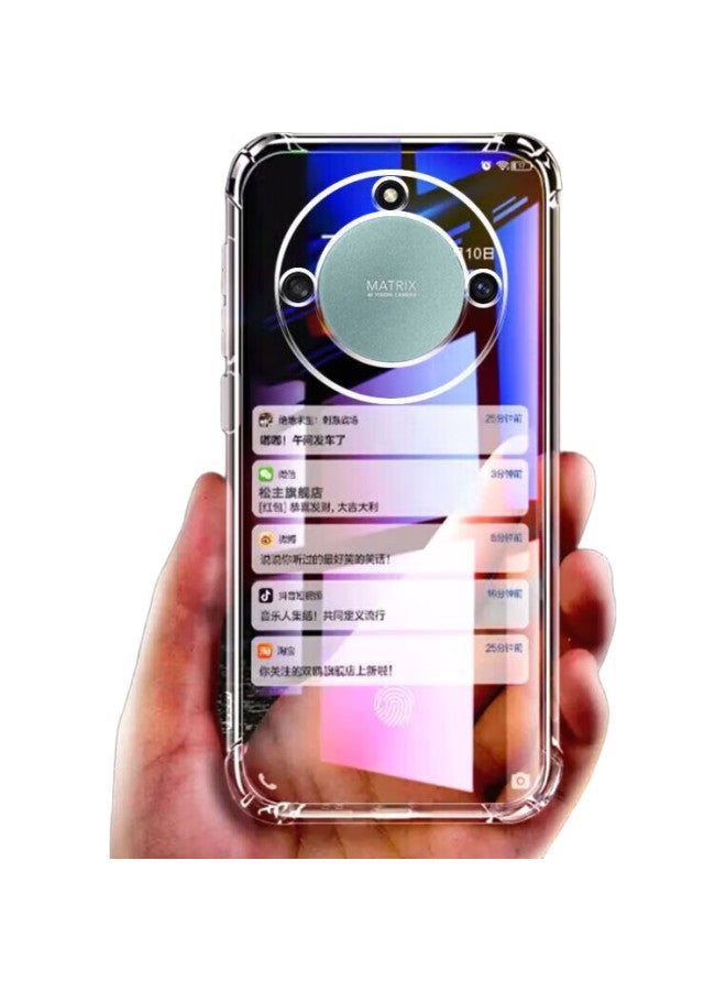 kelleia Kalaio Honor X40 Phone Case, Honor X40 Protective Cover, Full Protection Shockproof Tpu Airbag Soft Case/Protective Case, Transparent, 6.78 Inches - Image 1