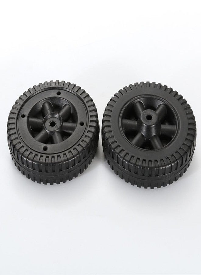 AOMUCH 6 Inch G206-0025-W1 Plastic Wheel Replacement Parts for Charbroil Grill Wheels 463620415 463720114 463377319 Grill Parts BBQ Wheel 80008428 4154569 for Kenmore Thermos Grill (2pcs) - Image 1