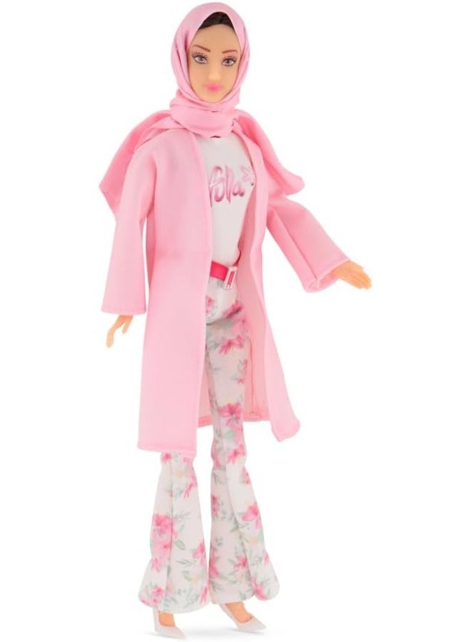 Fulla Smart Casual Outfit Doll with Chic Style for Pretend Role Play, Inspires Creative Fashion Adventures- Perfect Doll for Girls and Collectors - Image 3